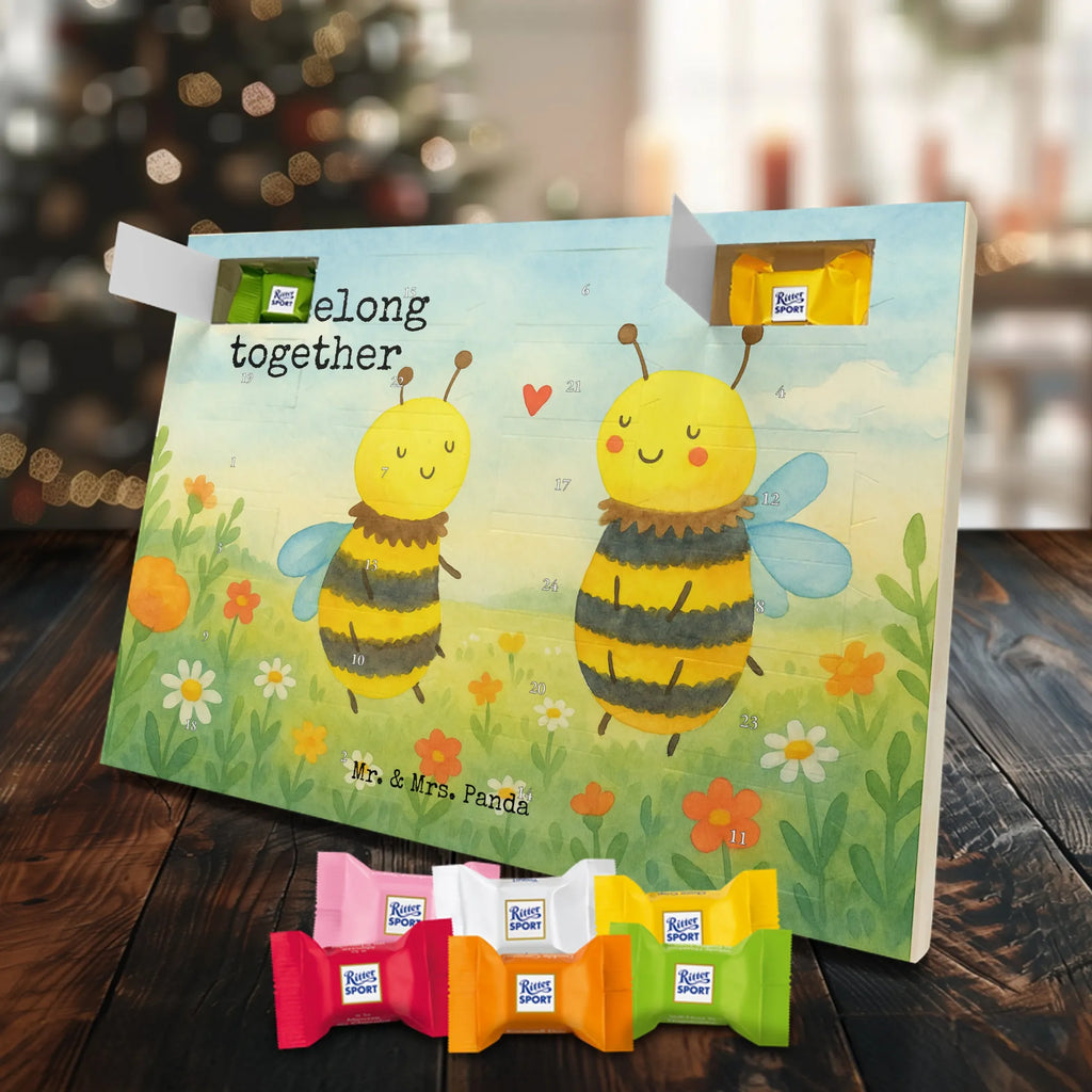 Chocolate advent calendar bee In love Design wasp, bumblebee