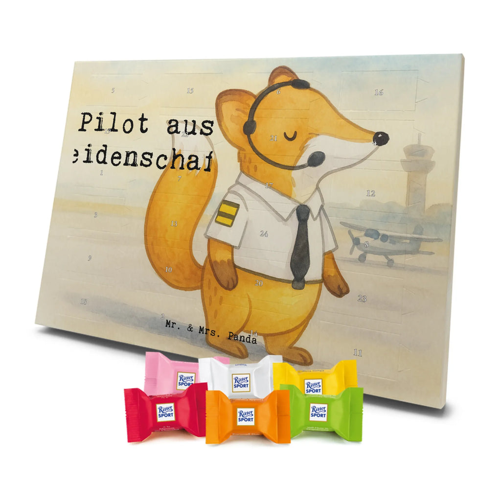 Chocolate advent calendar Pilot Passion Design gift, promotion, anniversary, retirement, sayings, job start, gift idea, best, farewell gift, profession, passing exam