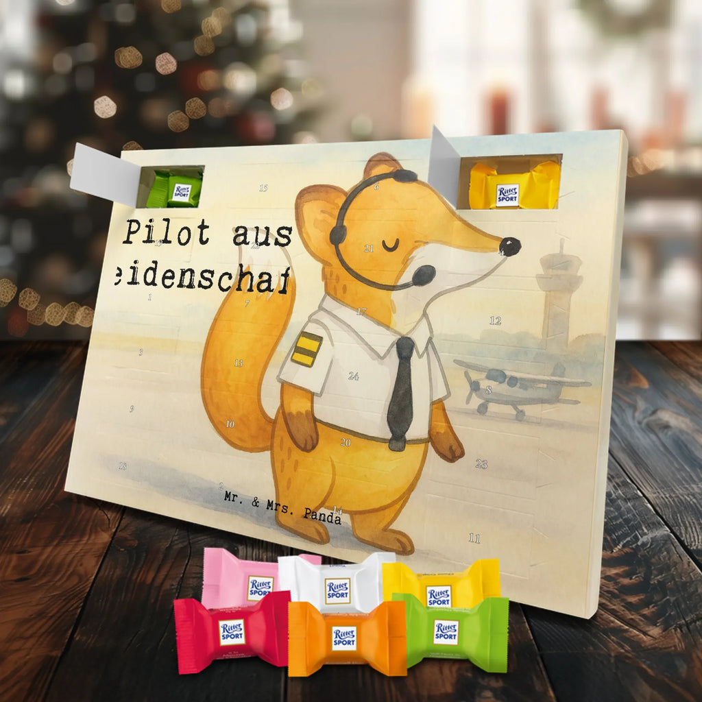 Chocolate advent calendar Pilot Passion Design gift, promotion, anniversary, retirement, sayings, job start, gift idea, best, farewell gift, profession, passing exam