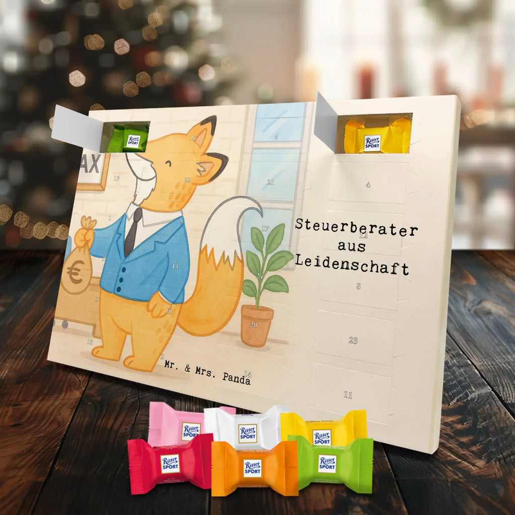 Chocolate advent calendar Tax Advisor passion Design gift, promotion, anniversary, retirement, sayings, job start, gift idea, best, farewell gift, profession, passing exam