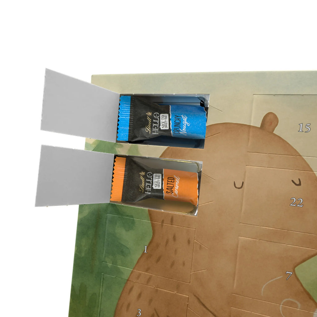 Chocolate advent calendar bear Coffee Design teddy bear, cuddly toy, conquer the world, morning routine, bears, save the world, good morning