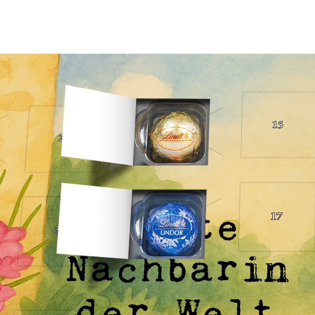 Chocolate advent calendar Mouse Best neighbor in the world Design thank you, birthday, gift idea, birthday present, gift tip, make you happy, giving, for, gift, resident, Neighbor, neighbors, friend, neighborhood, friendship