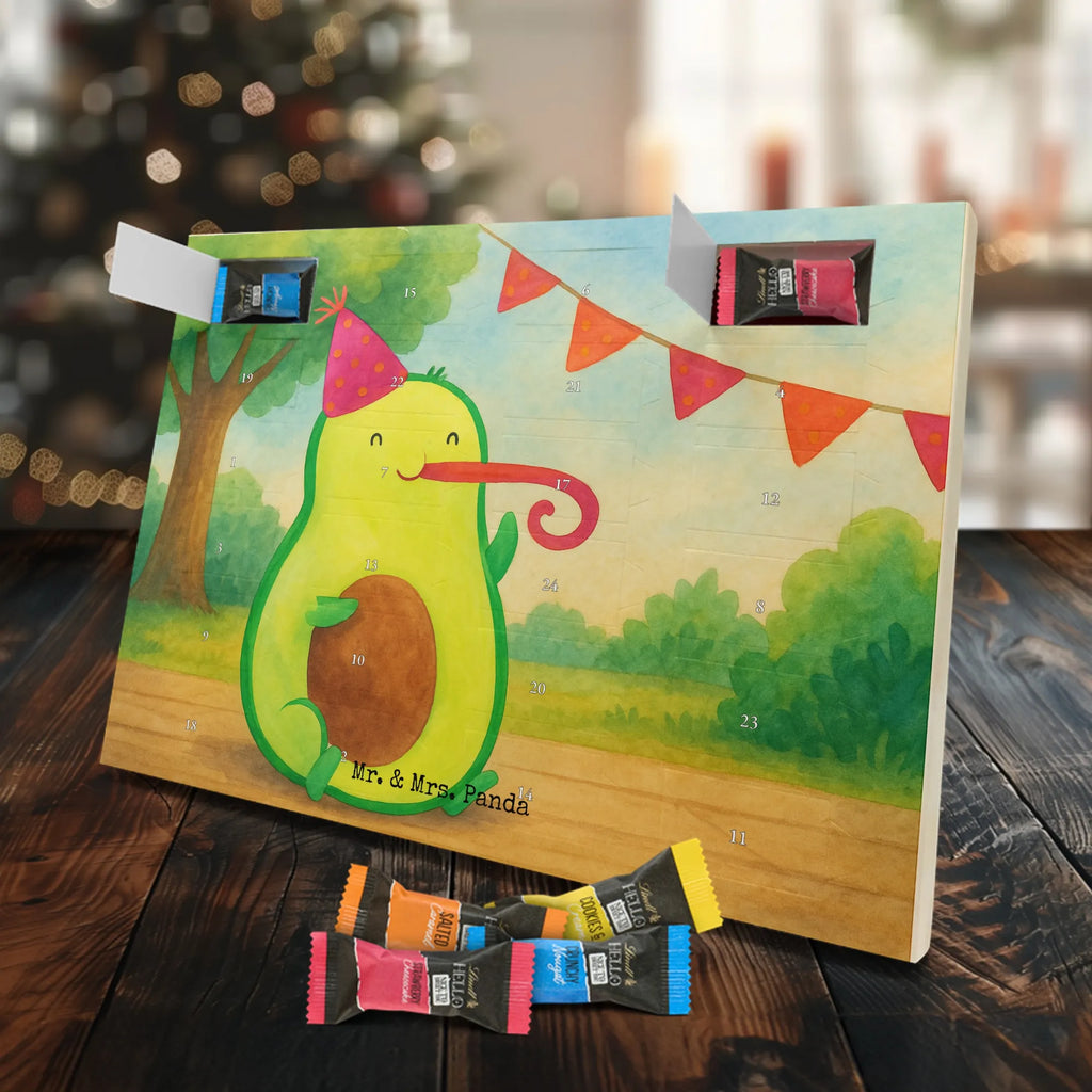 Chocolate advent calendar avocado Birthday Design vegetables