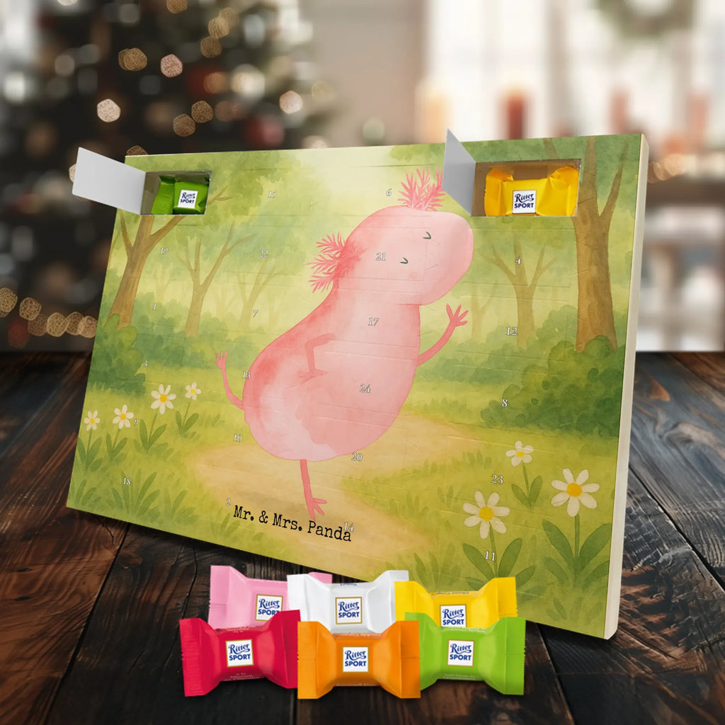 Chocolate advent calendar axolotl Dance Design Axelotl, marine animals, Mexican walking fish, salamander, girlfriend, stars, amphibians, tailfish, roof damage, best friend
