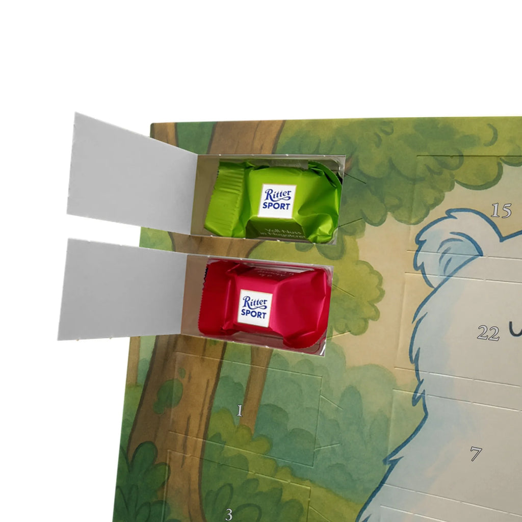 Chocolate advent calendar Icebear Lazy Design teddy bear, cuddly toy, office job, lazy, North Pole, work, relaxing, workplace, Polar bear