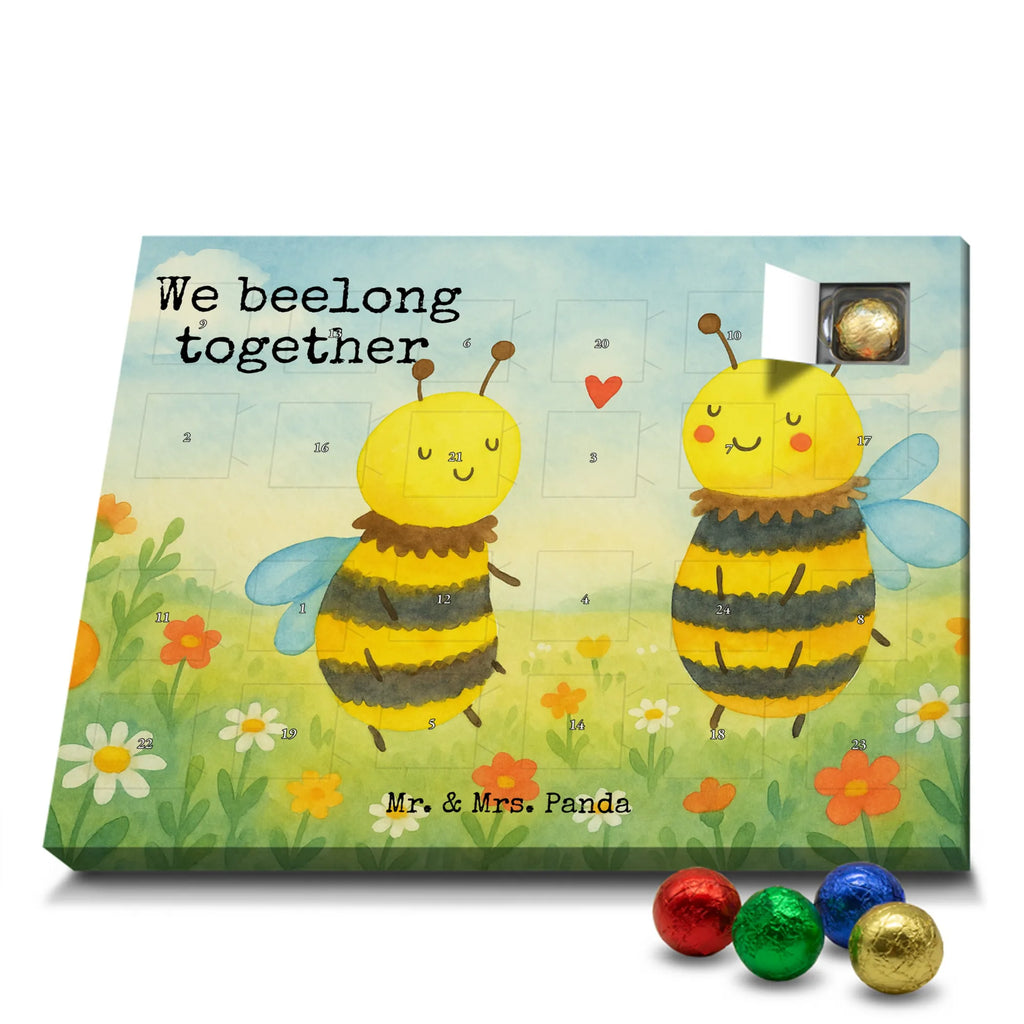 Chocolate advent calendar bee In love Design wasp, bumblebee