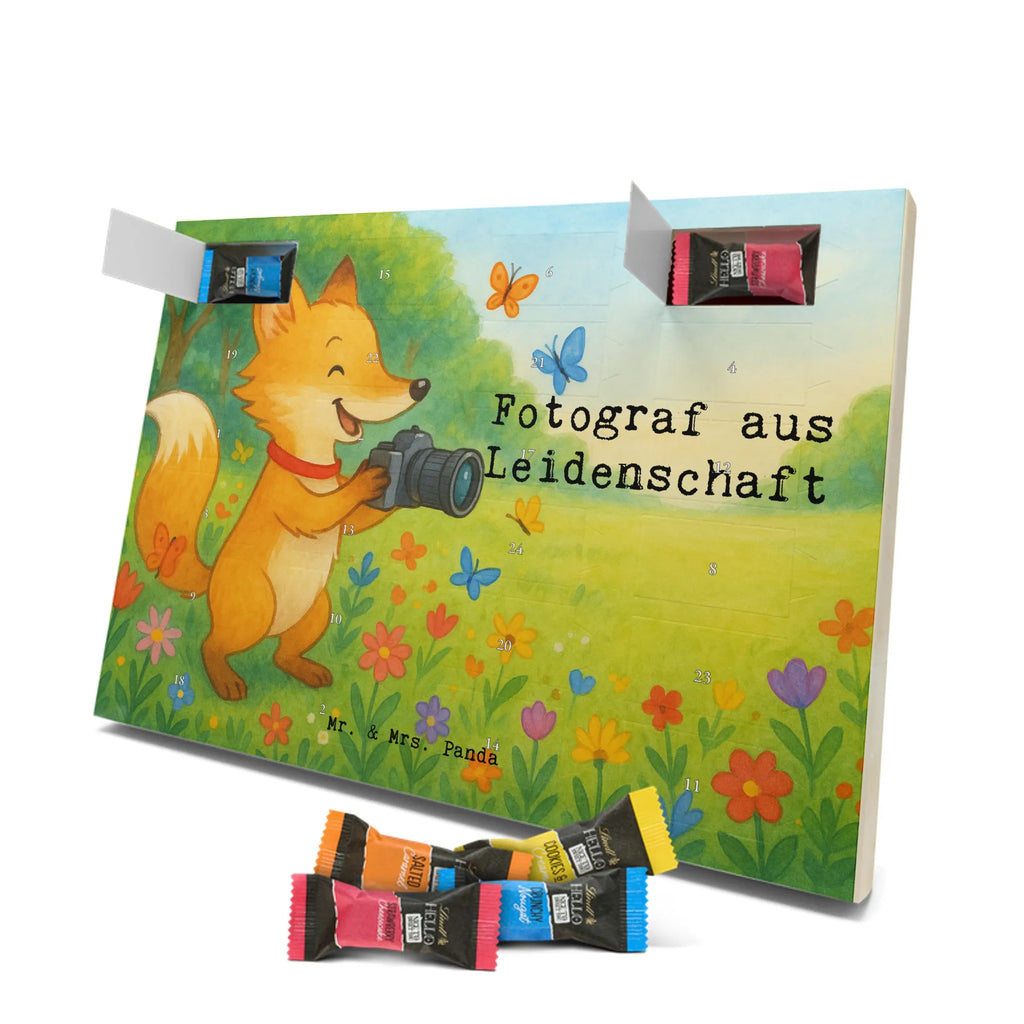 Chocolate advent calendar photographer passion Design gift, promotion, anniversary, retirement, sayings, job start, gift idea, best, farewell gift, profession, passing exam