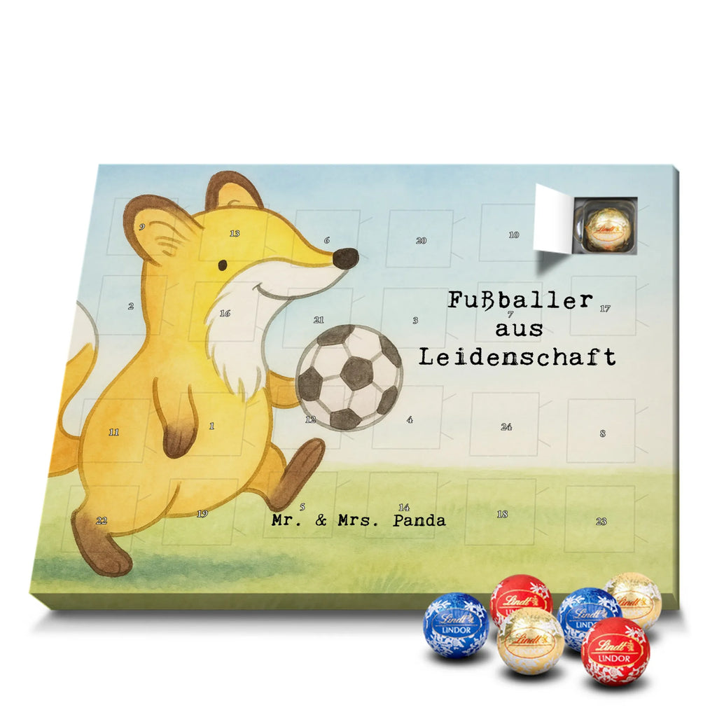 Chocolate advent calendar soccer player Passion Design gift, promotion, anniversary, retirement, sayings, job start, gift idea, best, farewell gift, profession, passing exam