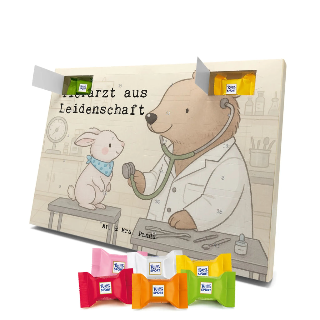 Chocolate advent calendar Veterinarian Passion Design gift, promotion, anniversary, retirement, sayings, job start, gift idea, best, farewell gift, profession, passing exam