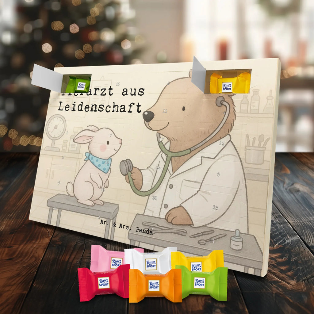 Chocolate advent calendar Veterinarian Passion Design gift, promotion, anniversary, retirement, sayings, job start, gift idea, best, farewell gift, profession, passing exam