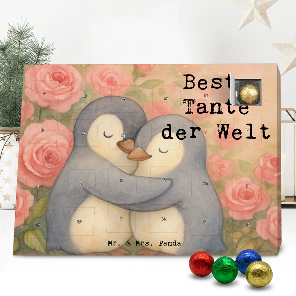 Chocolate advent calendar penguin best aunt in the world Design thank you, birthday, gift idea, birthday present, gift tip, make you happy, giving, for, gift, godmother, Aunt, nephew, godfather aunt, little thing, favorite aunt, niece, baptism, christening partner