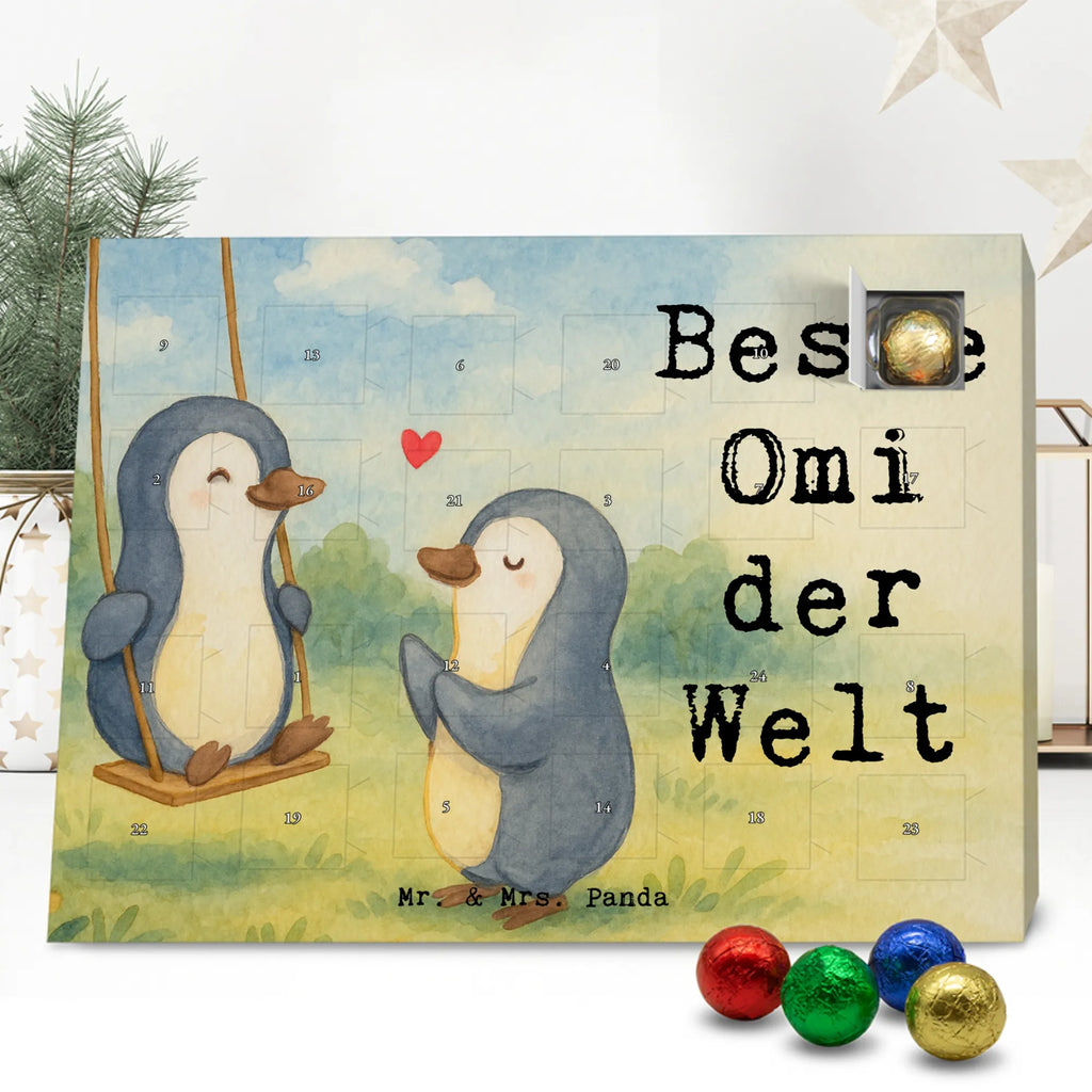 Chocolate advent calendar penguin Best grandma in the world Design thank you, birthday, gift idea, birthday present, gift tip, make you happy, giving, for, gift, grandpa, granddaughter, Grandmother, grandma, grandchild, best, grandson, little thing