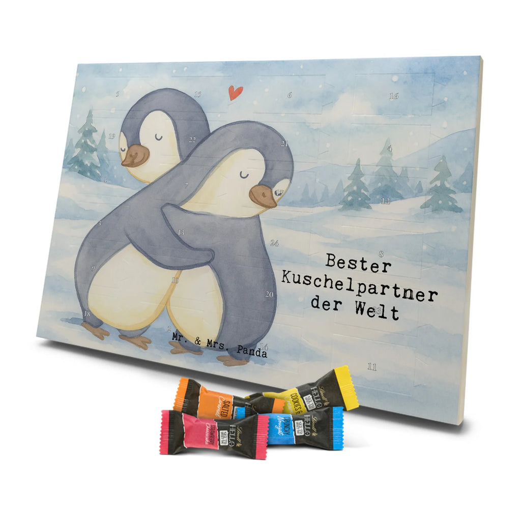 Chocolate advent calendar penguin Best cuddle partner in the world Design thank you, birthday, gift idea, birthday present, gift tip, make you happy, giving, for, gift, Bed, Wife, Husband, Cuddle, Girlfriend, In Love, Netflix, Boyfriend, Spouse, Life Partner, Wedding Anniversary, Cuddle Partner