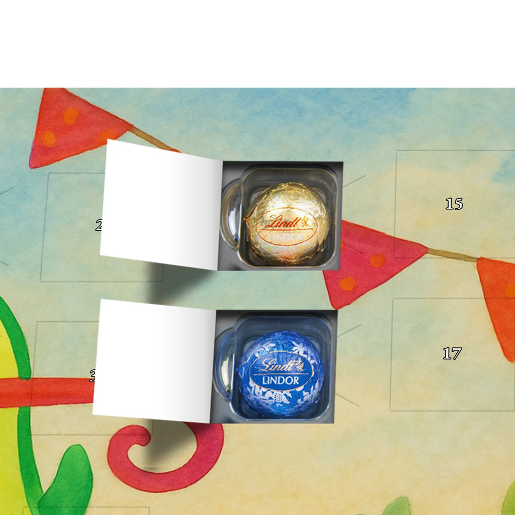 Chocolate advent calendar avocado Birthday Design vegetables