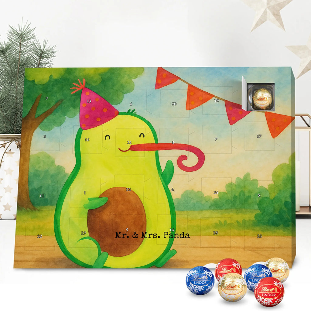 Chocolate advent calendar avocado Birthday Design vegetables