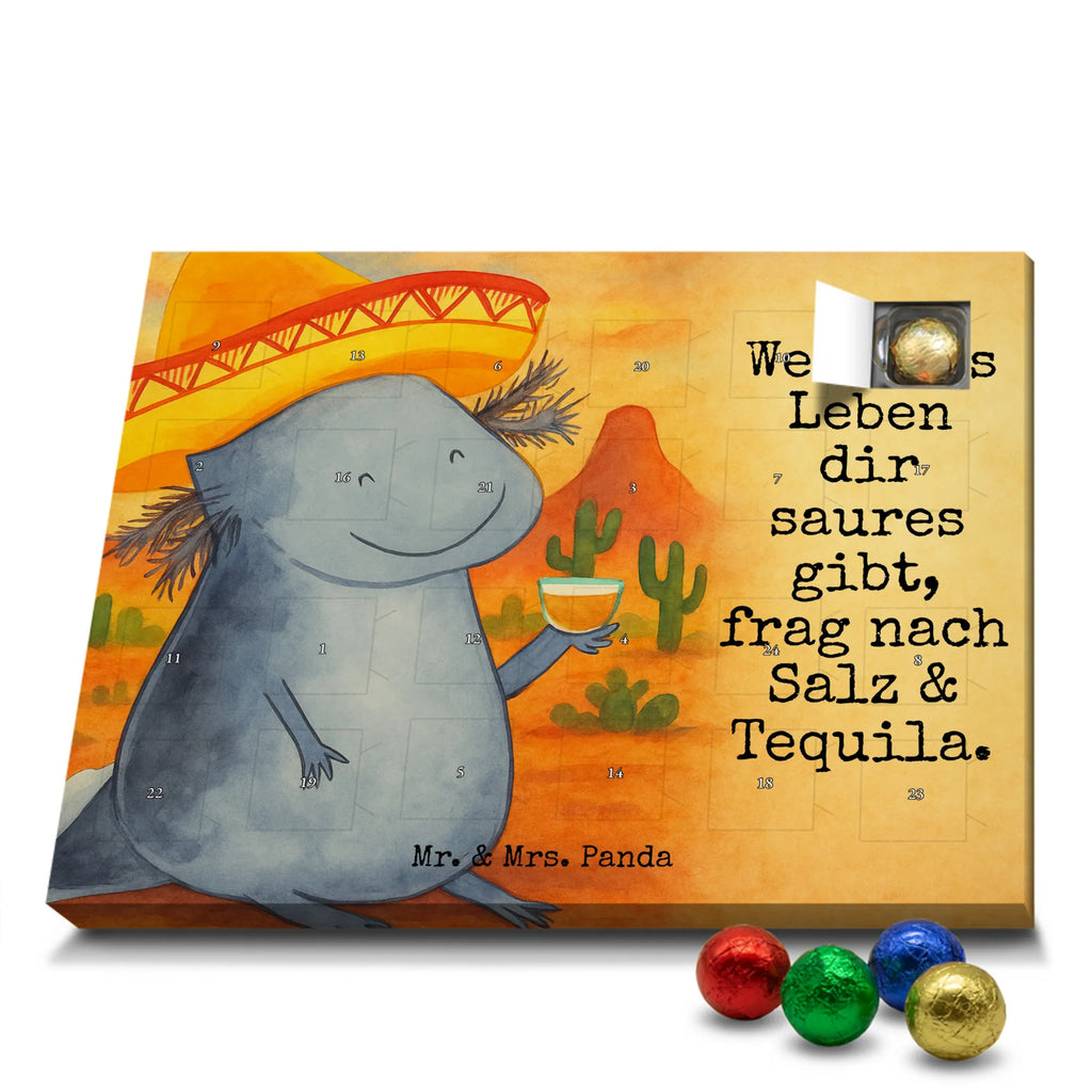 Chocolate advent calendar axolotl tequila Design Axelotl, marine animals, Mexican walking fish, salamander, Amphibian, Lemon, Saying, Fire Dragon, Tail Lurch, Fire Salamander
