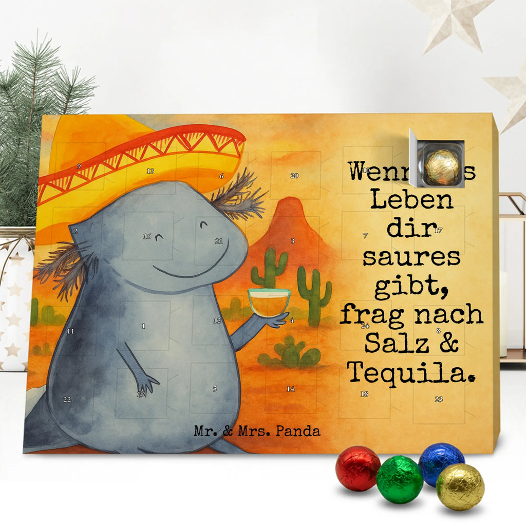 Chocolate advent calendar axolotl tequila Design Axelotl, marine animals, Mexican walking fish, salamander, Amphibian, Lemon, Saying, Fire Dragon, Tail Lurch, Fire Salamander
