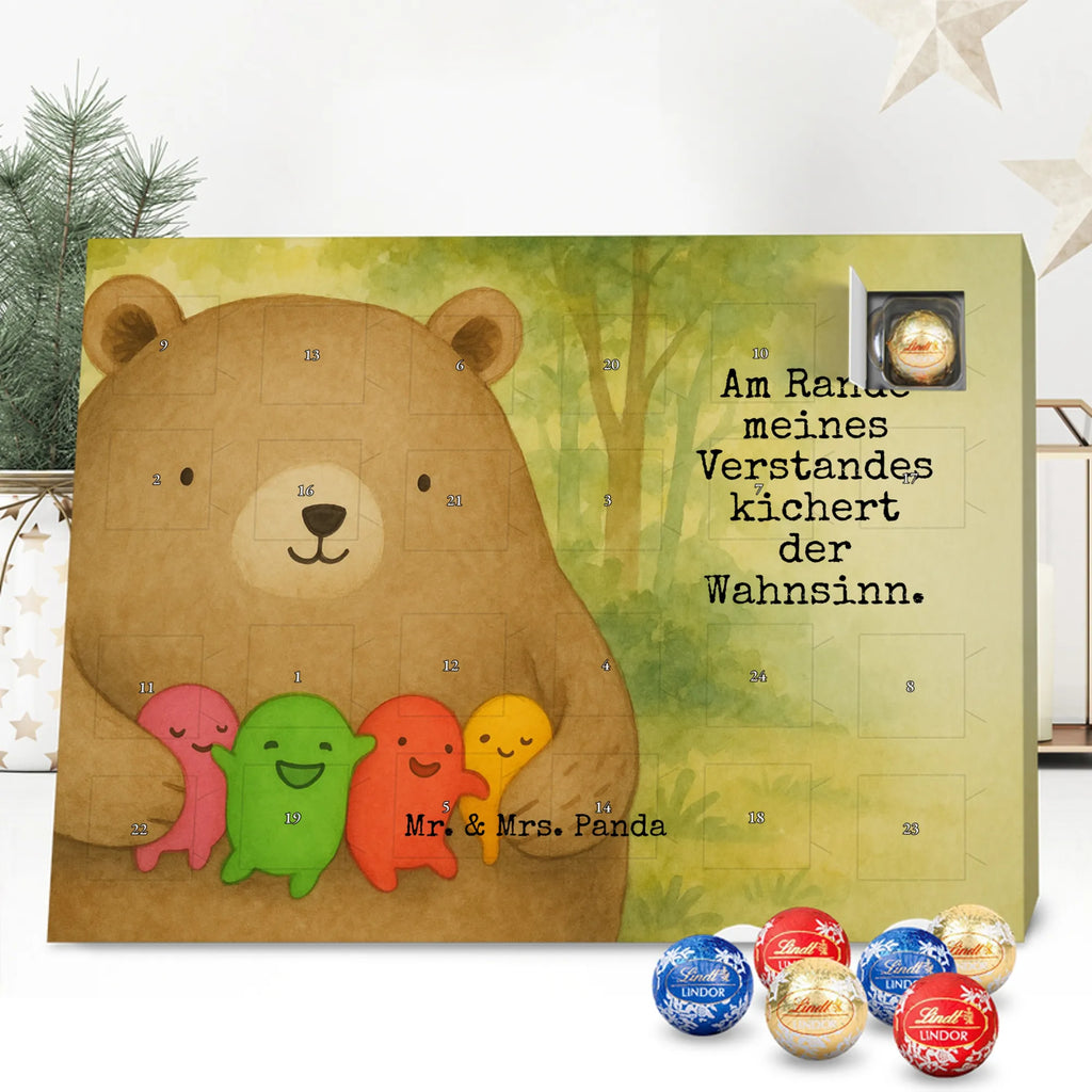 Chocolate advent calendar bear Feeling Design teddy bear, cuddly toy, Madness