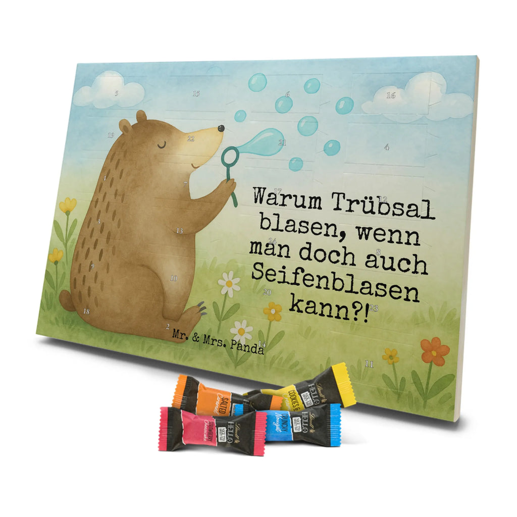 Chocolate advent calendar bear soap bubbles Design teddy bear, cuddly toy, Soap Bubbles Bear Funny Being Happy Sad Happy