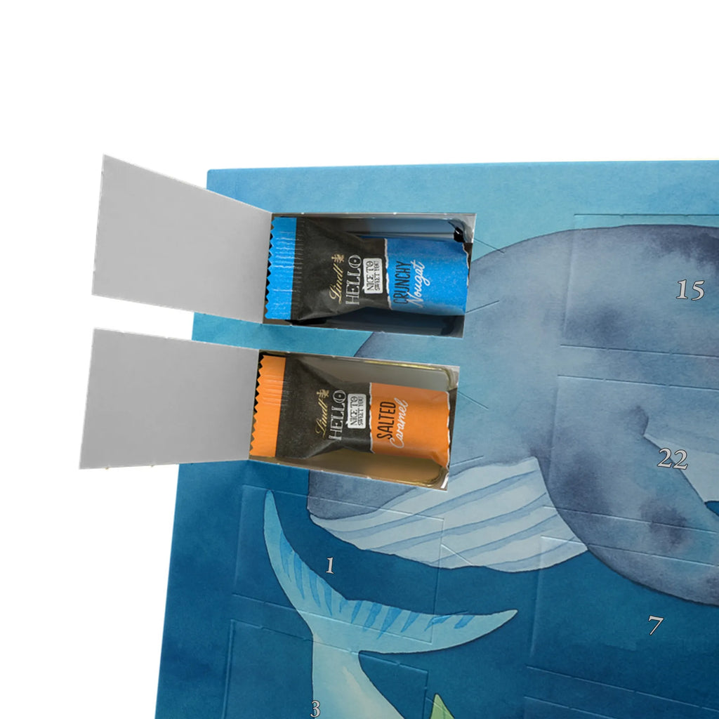 Chocolate advent calendar whale tuna Design card, gift ideas, gifts, small animals, cute, cute animal motives, hand drawn, funny sayings, good mood, special gifts, animal lover, tuna, word joke funny, choice, joke, saying funny, flat joke, whale, flat joke gift, saying of the day