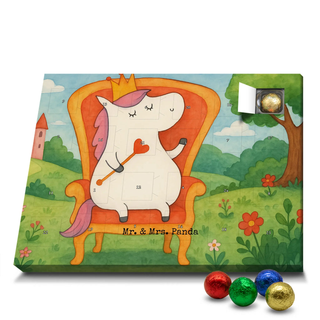 Chocolate advent calendar unicorn princess Design bff gift, girlfriend present, present, birthday gift, birthday, gift, unicornprincess