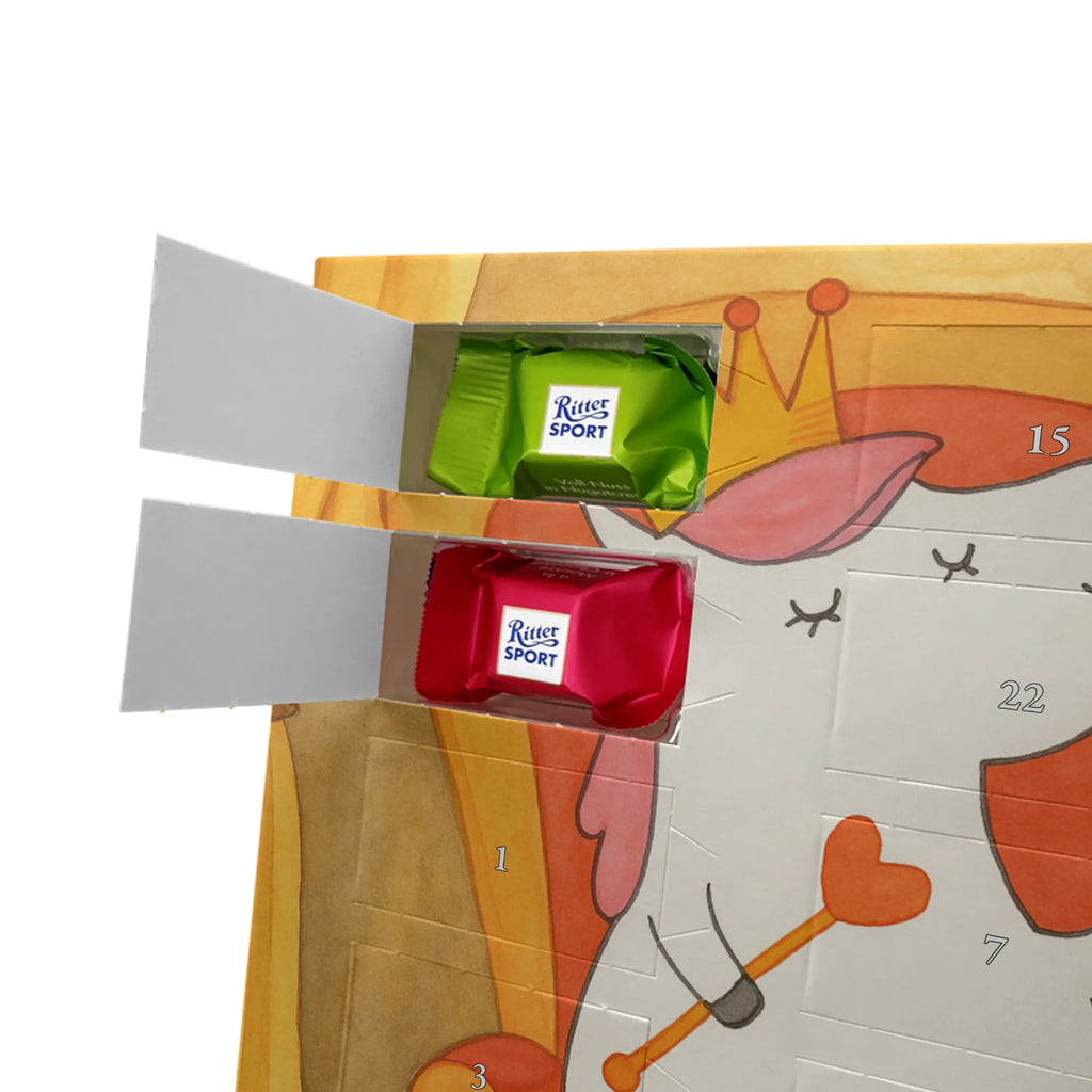 Chocolate advent calendar unicorn princess Design bff gift, girlfriend present, present, birthday gift, birthday, gift, unicornprincess