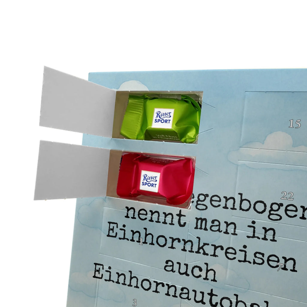 Chocolate advent calendar unicorn rainbow Design unicorn highway, rainbow, unicornpower, unicorn car, expressway, unicorn love, gift, birthday present