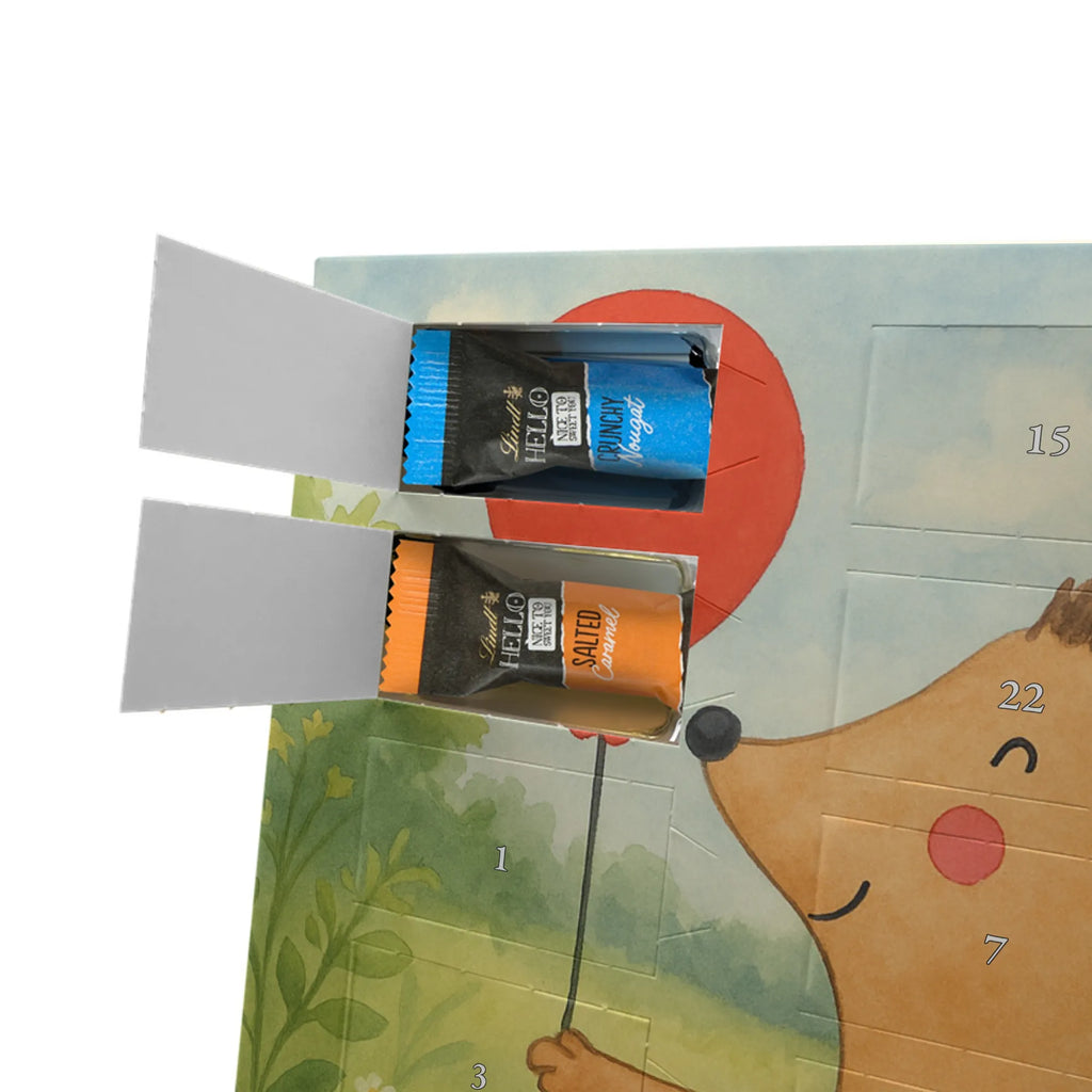 Chocolate advent calendar Hedgehog balloon Design card, gift ideas, gifts, small animals, cute, cute animal motives, hand drawn, funny sayings, good mood, special gifts, animal lover, Balloon, Birthday, Birthday Child