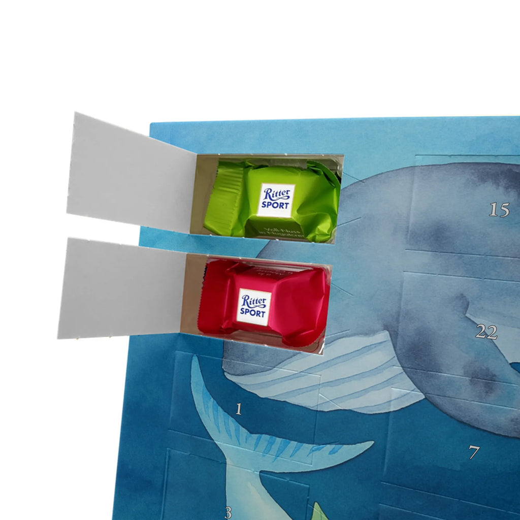 Chocolate advent calendar whale tuna Design card, gift ideas, gifts, small animals, cute, cute animal motives, hand drawn, funny sayings, good mood, special gifts, animal lover, tuna, word joke funny, choice, joke, saying funny, flat joke, whale, flat joke gift, saying of the day