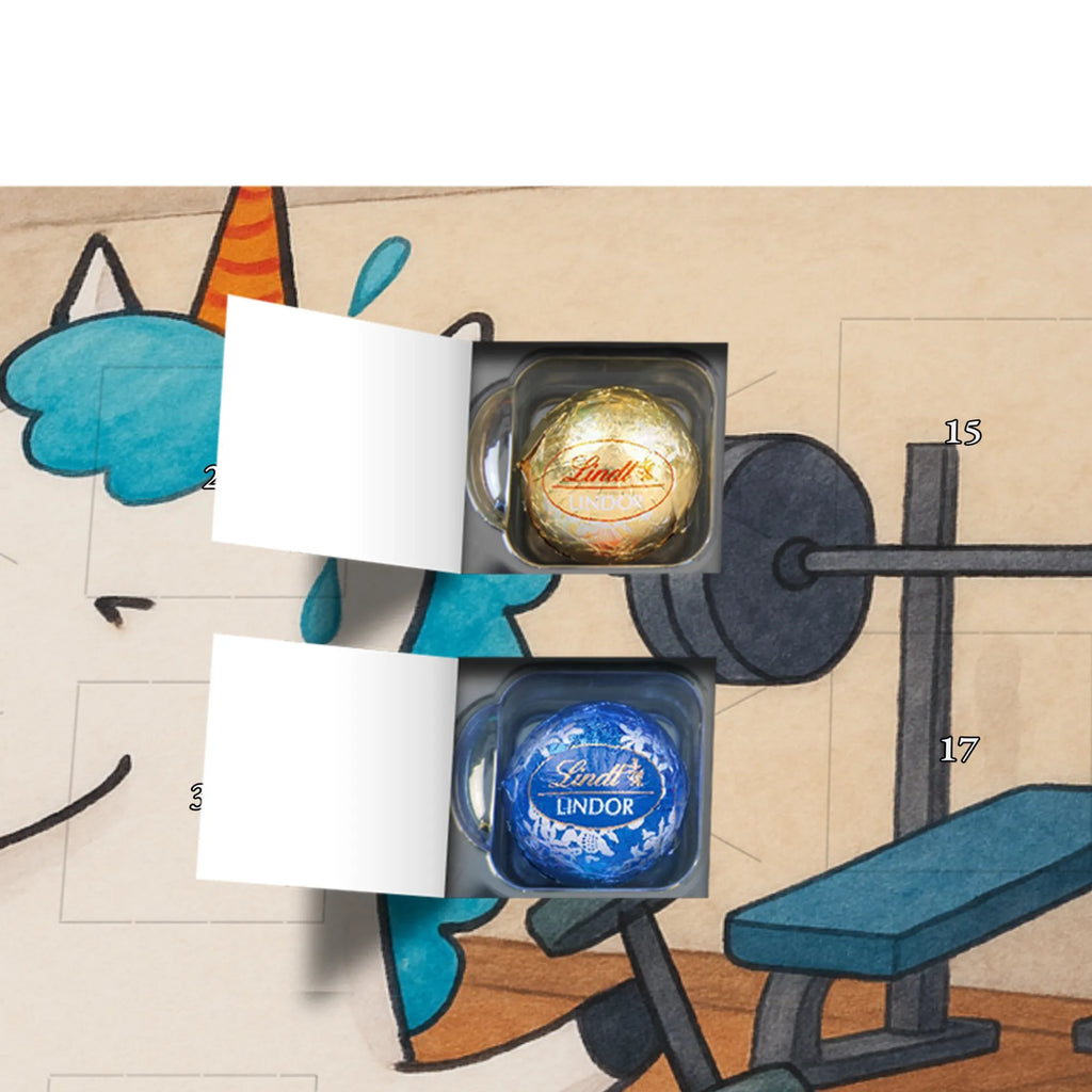 Chocolate advent calendar unicorn fitness Design Sports, Dieting, model, Diet