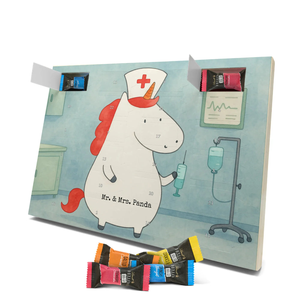Chocolate advent calendar unicorn Nurse Design doctor gift, nurse thank you, hospital, nurse gift