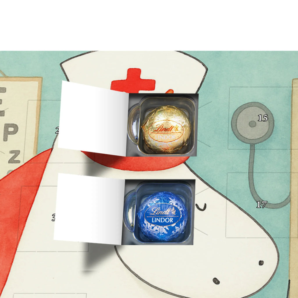 Chocolate advent calendar unicorn Nurse Design doctor gift, nurse thank you, hospital, nurse gift