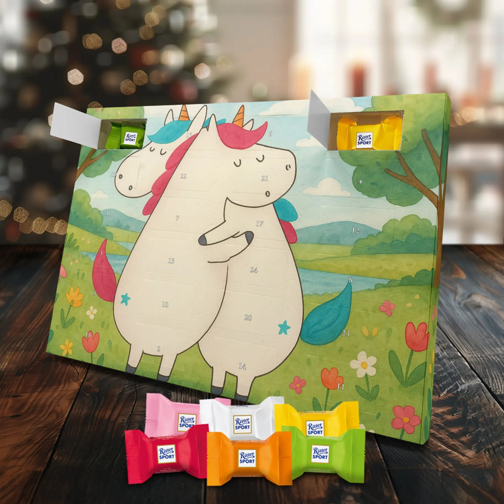 Chocolate advent calendar unicorns Embrace Design Sisters, Siblings, Girlfriends