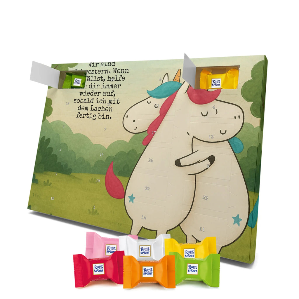 Chocolate advent calendar unicorns Embrace Design Sisters, Siblings, Girlfriends