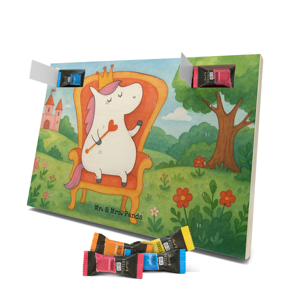 Chocolate advent calendar unicorn princess Design bff gift, girlfriend present, present, birthday gift, birthday, gift, unicornprincess