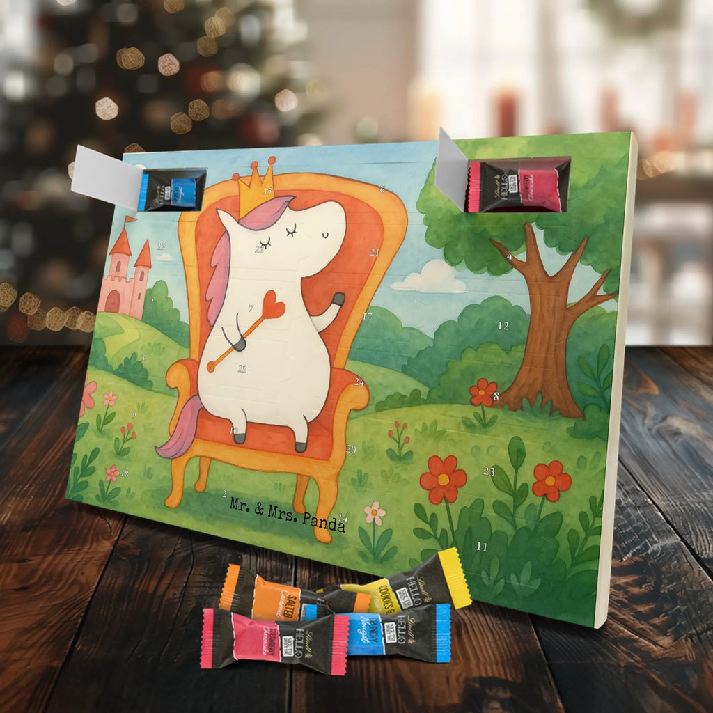 Chocolate advent calendar unicorn princess Design bff gift, girlfriend present, present, birthday gift, birthday, gift, unicornprincess