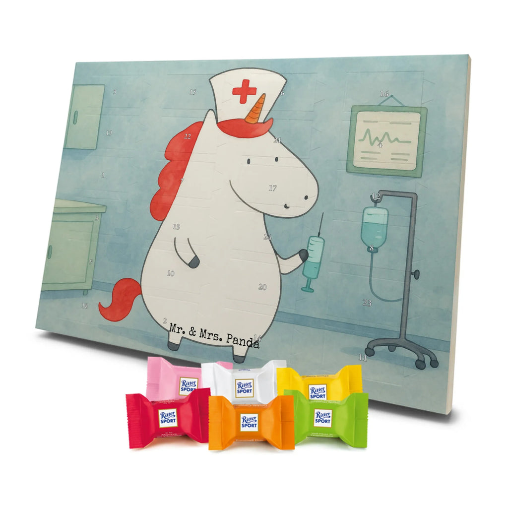 Chocolate advent calendar unicorn Nurse Design doctor gift, nurse thank you, hospital, nurse gift