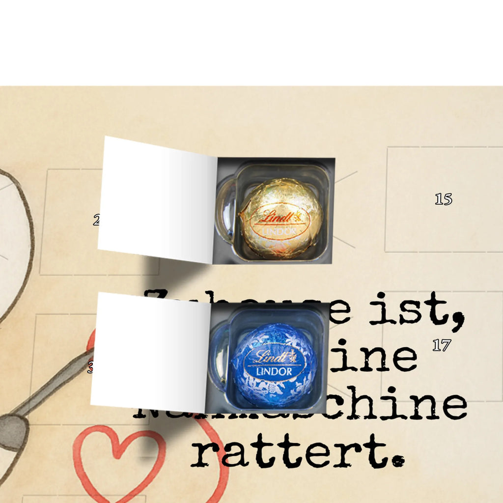 Chocolate advent calendar unicorn seamstress Design seamstress present, knitting, sew, sewing room, girlfriend, crochet, tinkering, seamstress gift