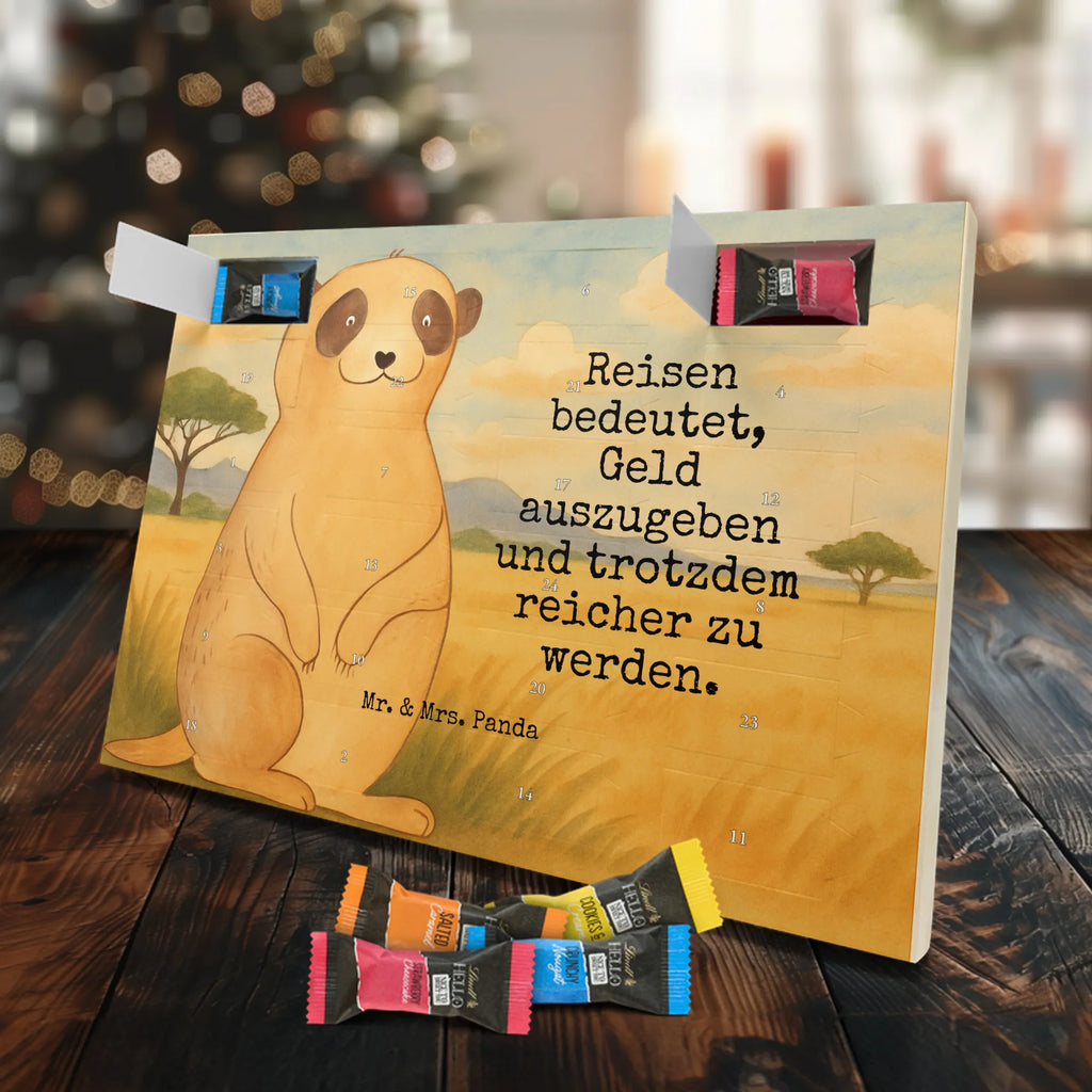 Chocolate advent calendar Meerkat Design Africa, Meerkat, Road trip, Africa trip, Saying, World trip, Travel