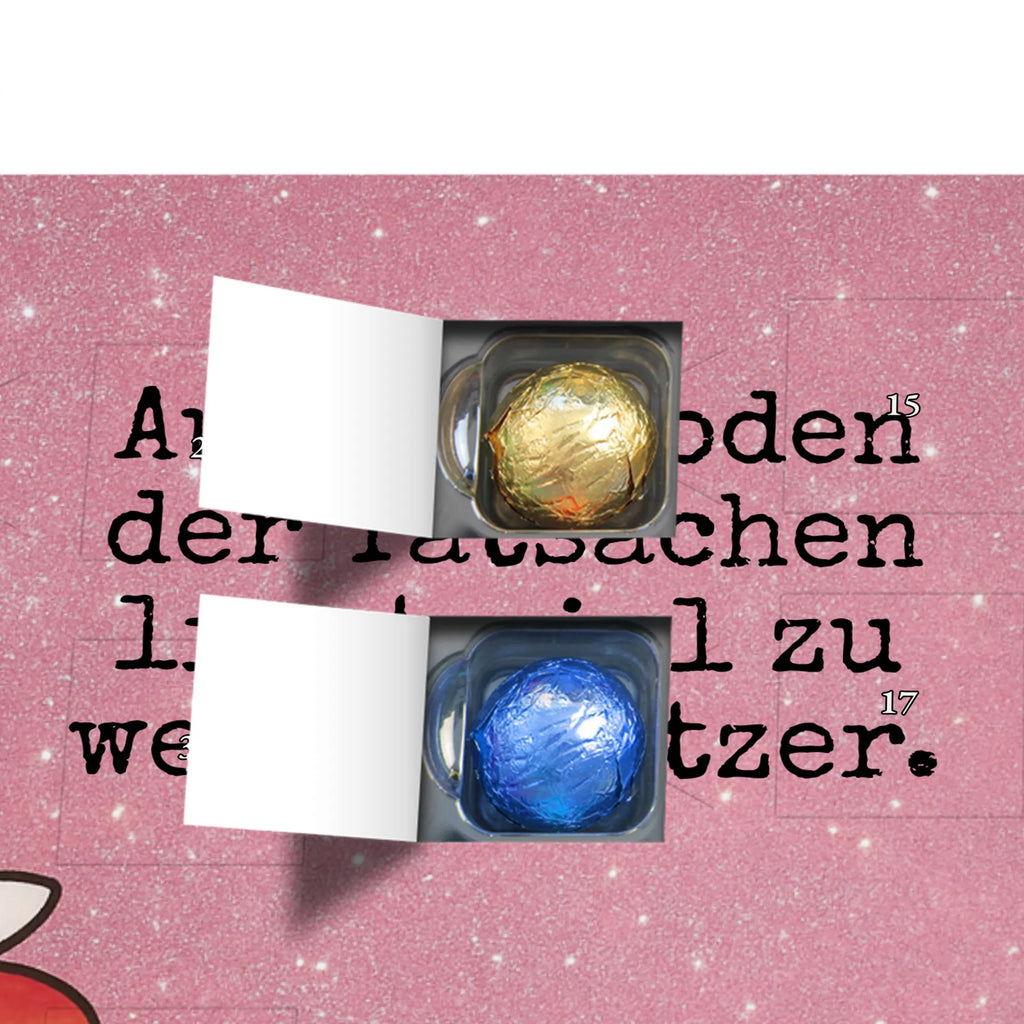 Chocolate advent calendar unicorn cocktail Design girlfriend present, girlfriend gift, birthday, fun, champagne, celebrating