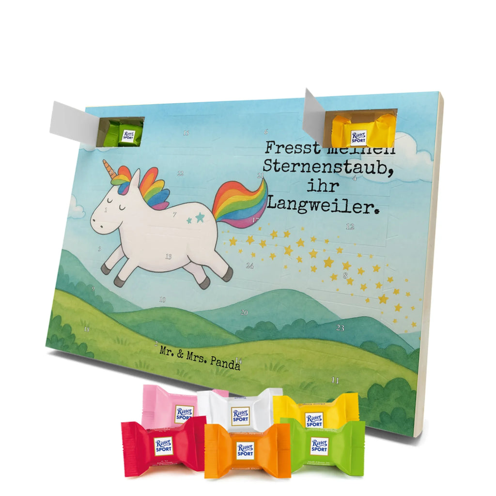 Chocolate advent calendar unicorn happy Design joy, cheerful, joy of life, fun