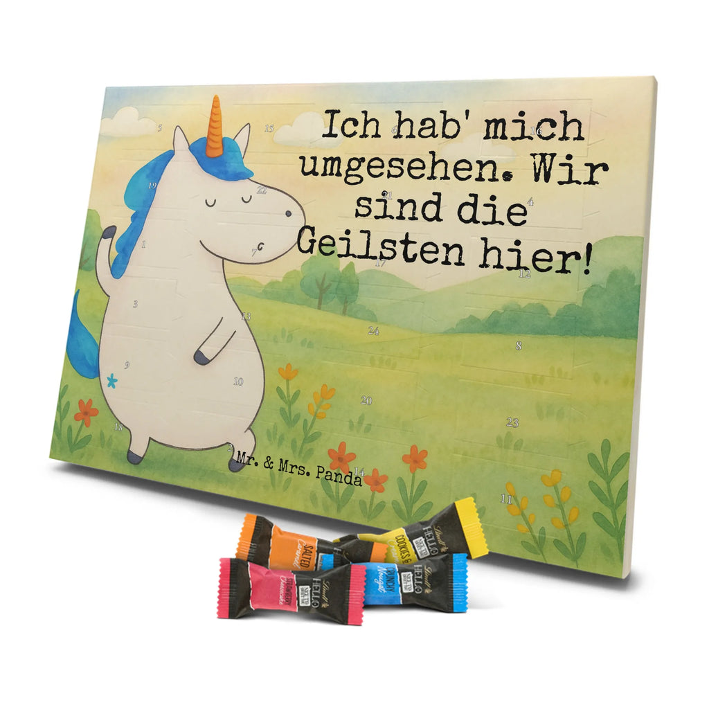Chocolate advent calendar unicorn Man Design girlfriend gift, pretty, best friend, girlfriend present, best, man