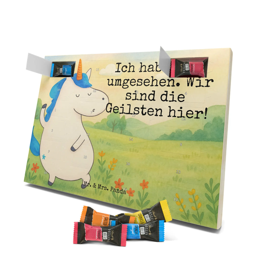 Chocolate advent calendar unicorn Man Design girlfriend gift, pretty, best friend, girlfriend present, best, man