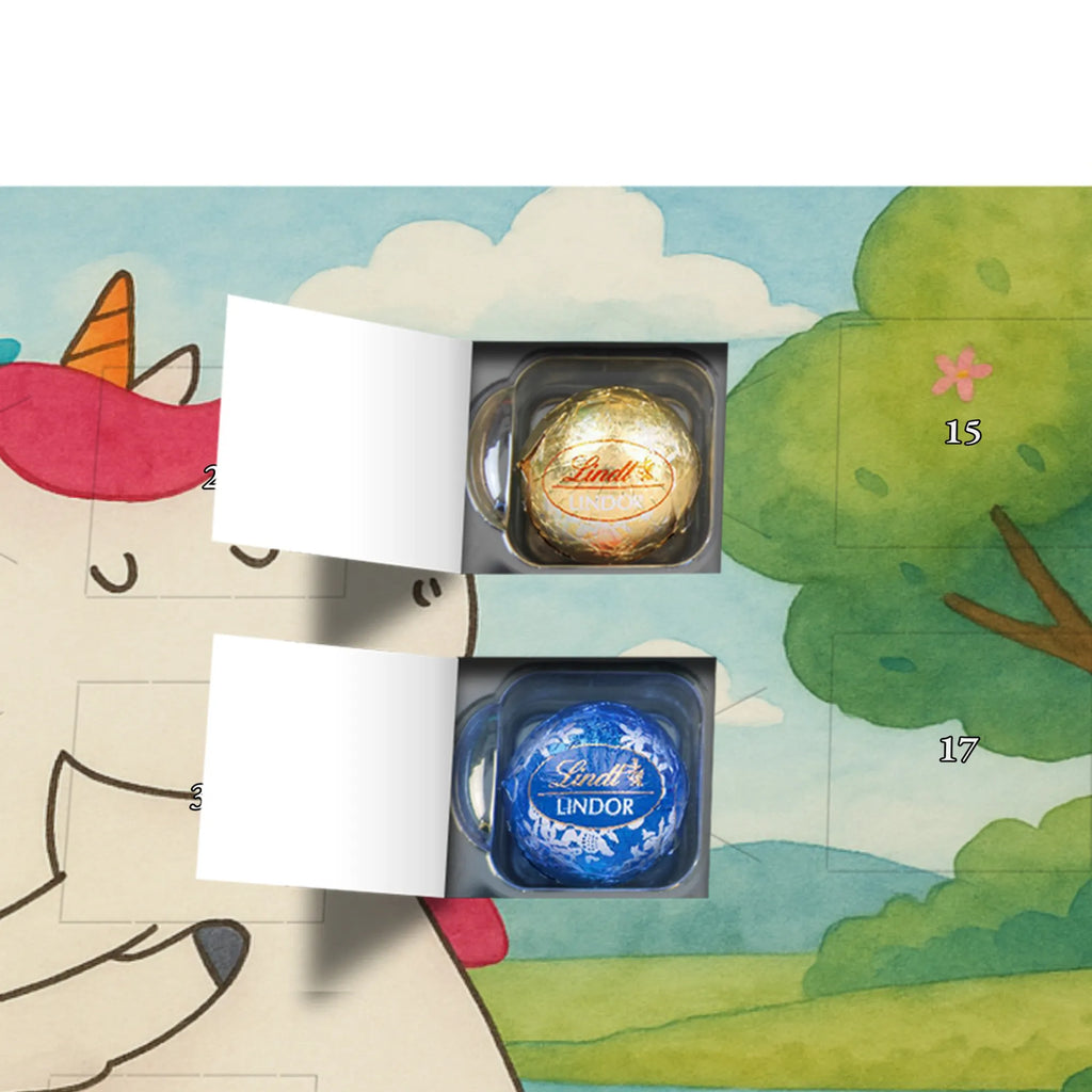 Chocolate advent calendar unicorns Embrace Design Sisters, Siblings, Girlfriends