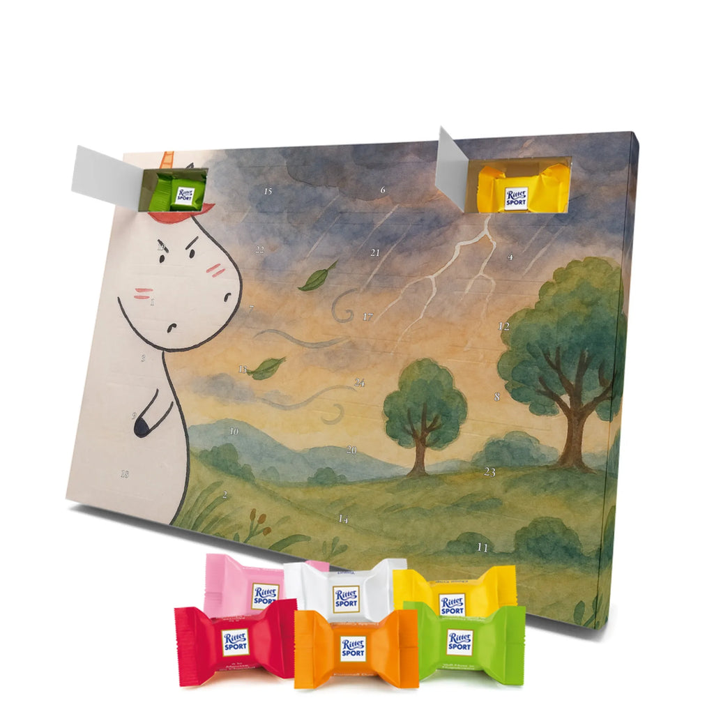 Chocolate advent calendar unicorn Fury Design reality, stupid questions, colleg gift, work, angry, office gift, listless, announcement