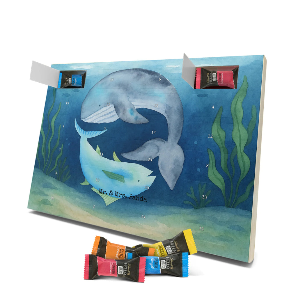 Chocolate advent calendar whale tuna Design card, gift ideas, gifts, small animals, cute, cute animal motives, hand drawn, funny sayings, good mood, special gifts, animal lover, tuna, word joke funny, choice, joke, saying funny, flat joke, whale, flat joke gift, saying of the day