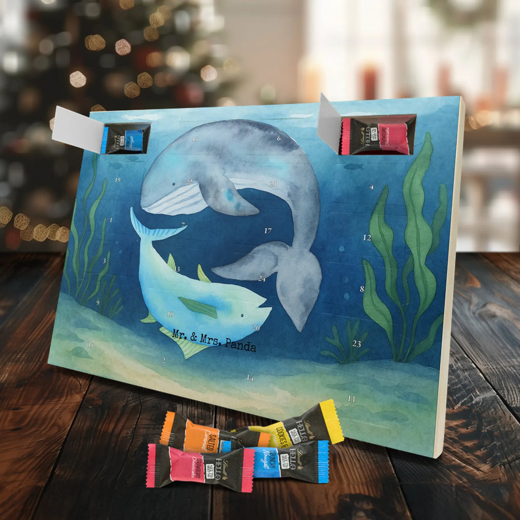 Chocolate advent calendar whale tuna Design card, gift ideas, gifts, small animals, cute, cute animal motives, hand drawn, funny sayings, good mood, special gifts, animal lover, tuna, word joke funny, choice, joke, saying funny, flat joke, whale, flat joke gift, saying of the day