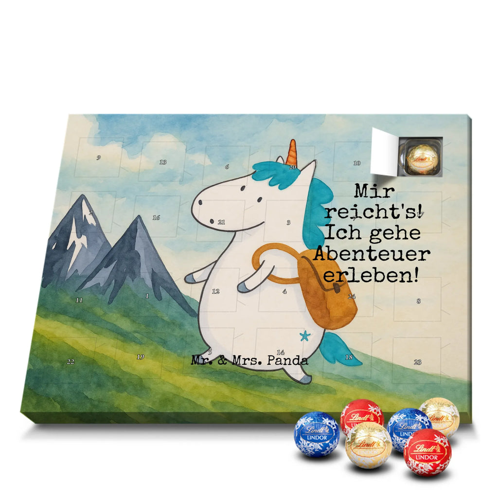 Chocolate advent calendar unicorn climber Design travel, world trip, mountaineer, adventure, mountains, adventurer, vacation, explorer, world traveler