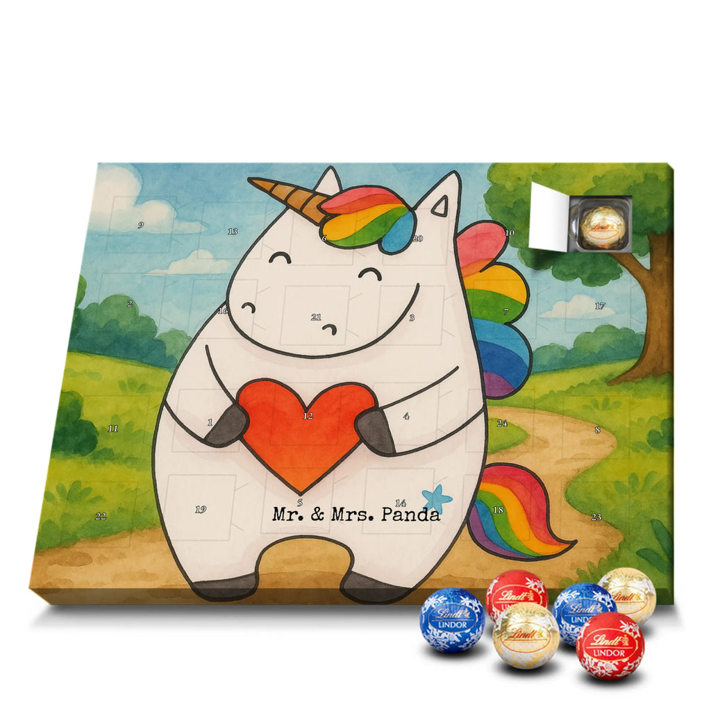 Chocolate advent calendar unicorn Heart Design different, heart, girlfriend present, girlfriend gift, bad girl, evil