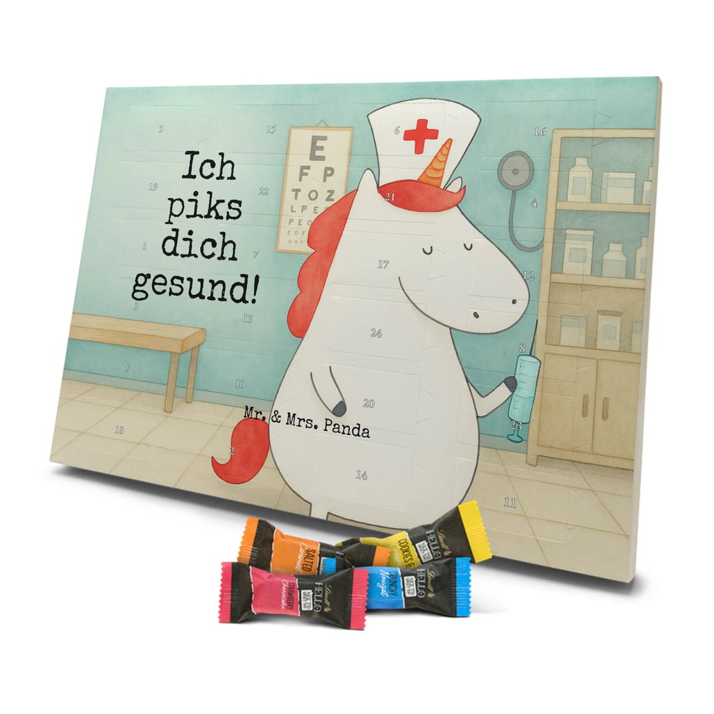 Chocolate advent calendar unicorn Nurse Design doctor gift, nurse thank you, hospital, nurse gift